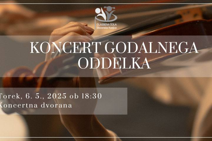 Koncert godalnega oddelka