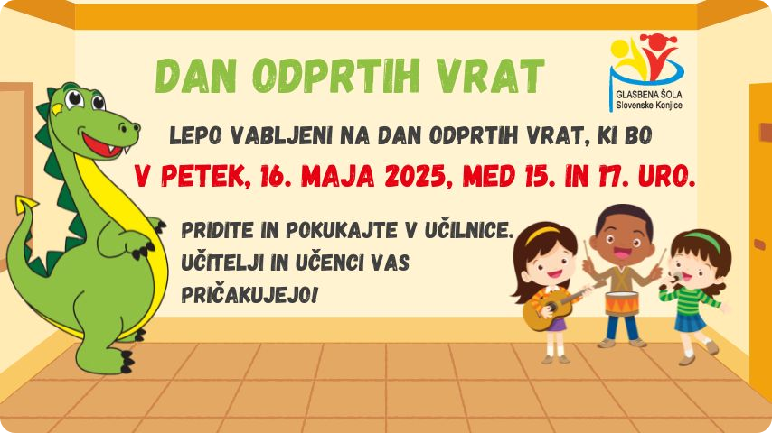 Dan odprtih vrat, 16. 5. 2025