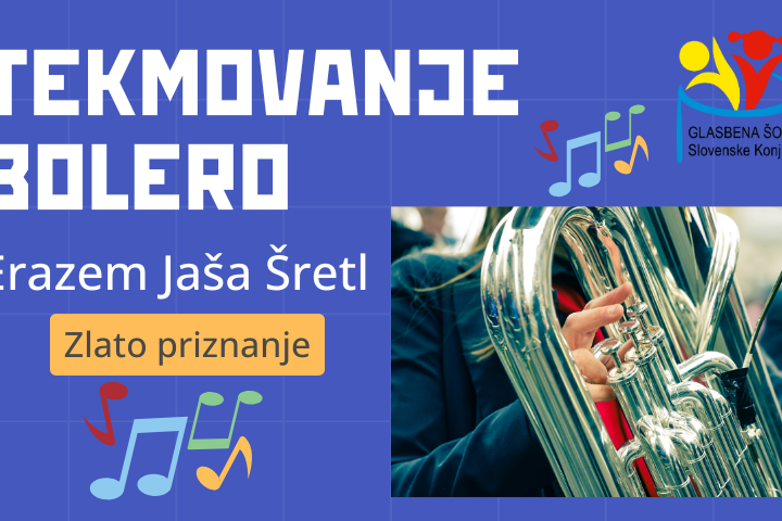 Erazem Jaša Šretl, zlato priznanje s pohvalo