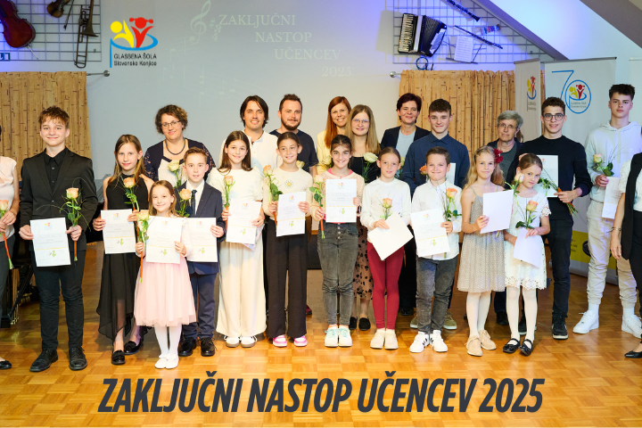 Zaključni nastop učencev 2025