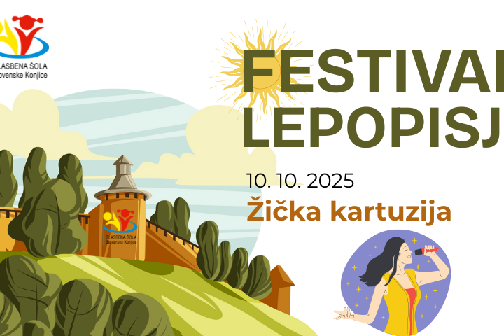 Nastop na festivalu Lepopisje, 10. 10. 2025