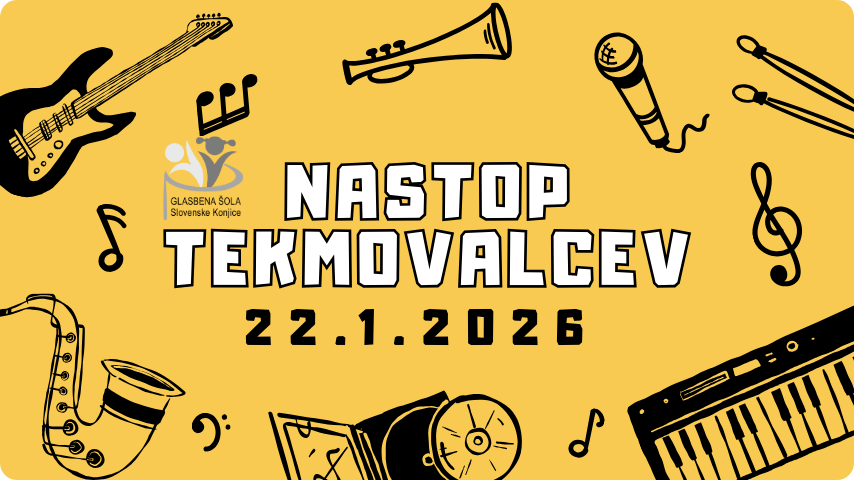 Javni nastop tekmovalcev