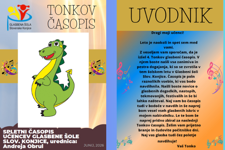 Tonkov časopis 2026 je tukaj!