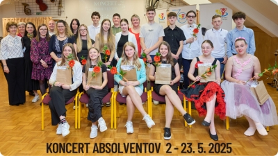 Drugi koncert absolventov - 23. 5. 2025