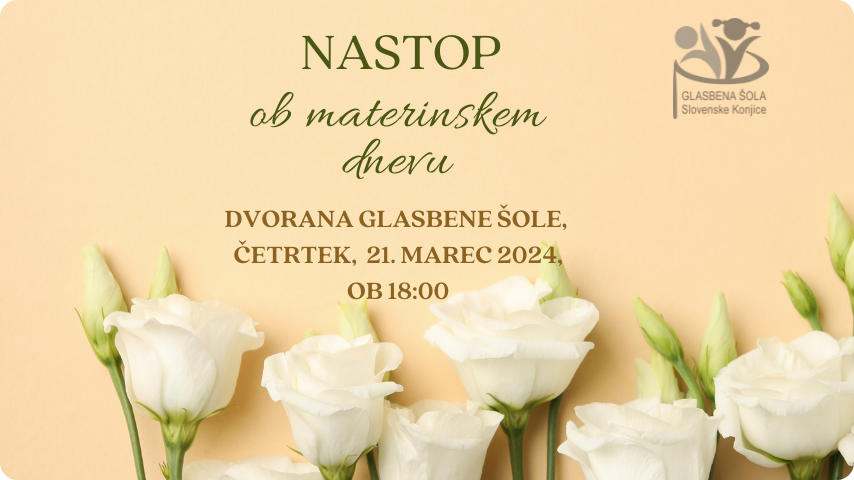 Nastop ob materinskem dnevu