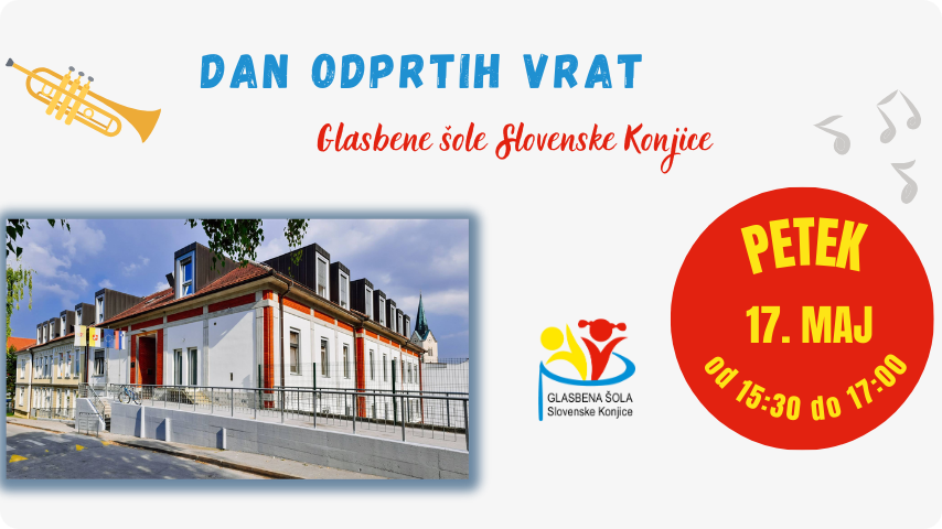 Dan odprtih vrat Glasbene šole Slovenske Konjice