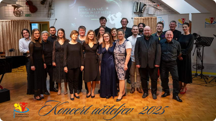Koncert učiteljev 2025 