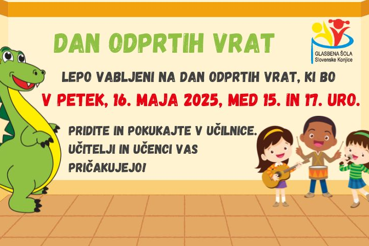 Dan odprtih vrat, 16. 5. 2025