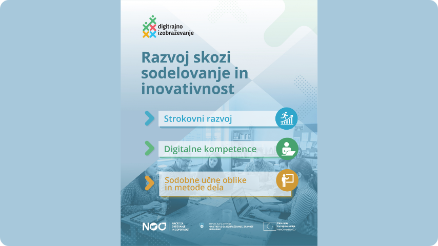 Pridobitev opreme v projektu Digitalizacija izobraževanja na ravni osnovnih šol, srednjih šol in izobraževanja odraslih (oprema)