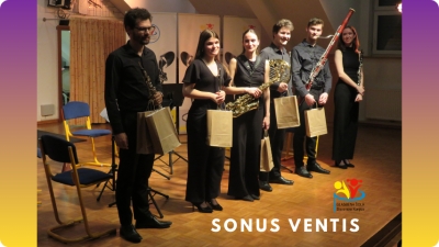 Pihalni sekstet Sonus Ventis navdušil