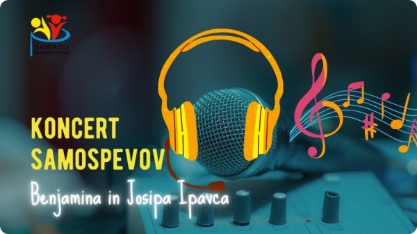 Koncert samospevov Benjamina in Josipa Ipavca